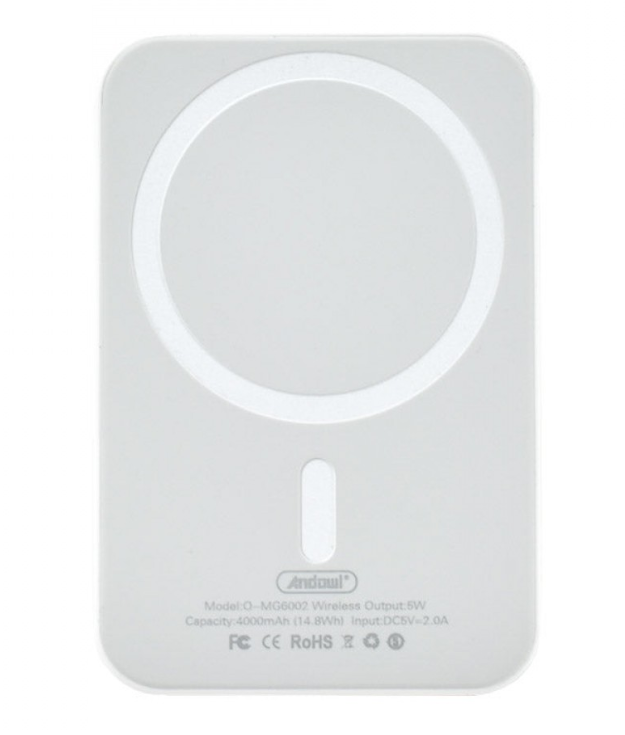 Baterie externa incarcare wireless universala Q MG6002 4000mAh suport QC quick charging